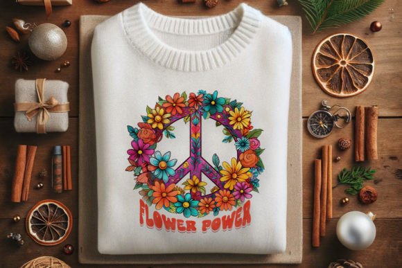 Download Flower Power Peace Symbol - Flower power Collection
