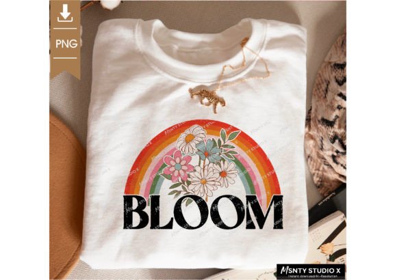 Download Flower Bloom PNG , Retro Sublimations - Sublimations Collection