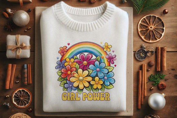 Download Rainbow Flower Power - Flower power Collection